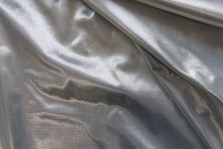 Глазет серебро, гладкий, шир. 125 см