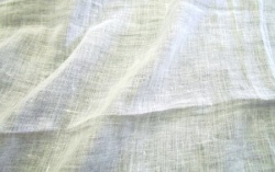 Лен белый, марлевка, тонкий, шир. 150 см, арт. 00С32 Орша