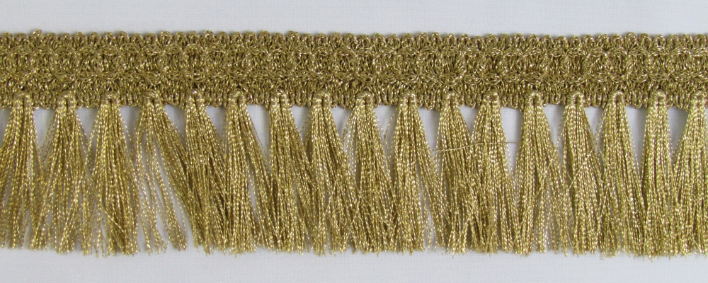 Бахрома золото 59, шир. 5,5 см