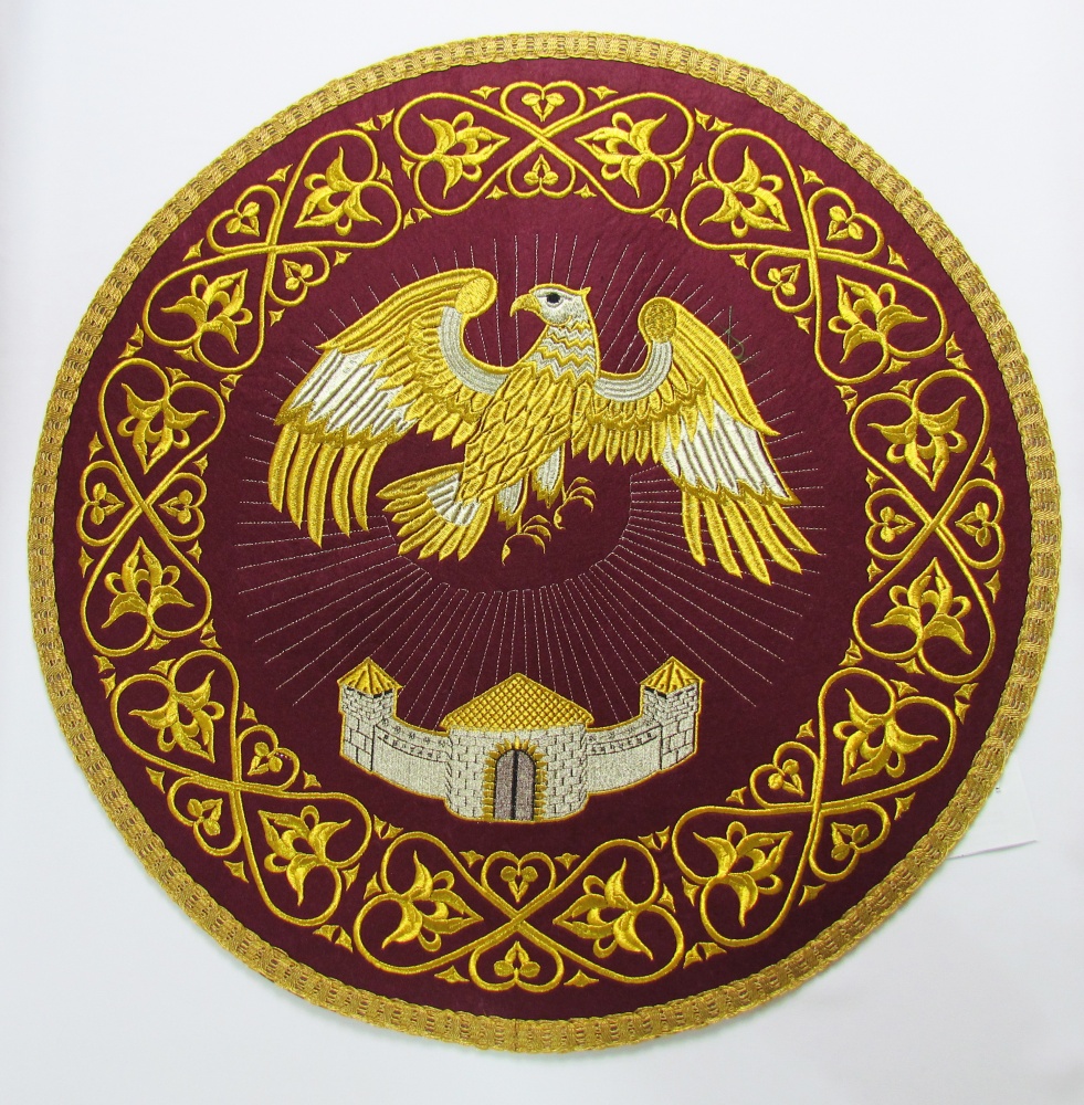 Орлец, бордо, диаметр 63 см,