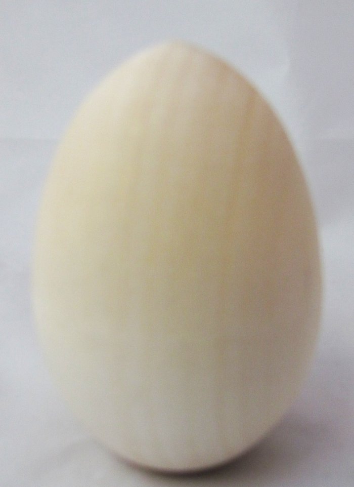 Яйцо деревянное неокрашенное (большое)