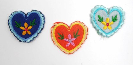 Термоаппликация 18 детская СЕРДЦЕ