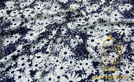 Штапель ЦВЕТОЧКИ 15, шир. 150 см