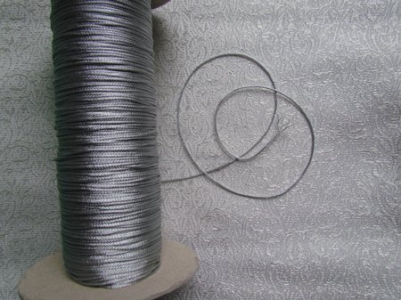 Шнур Германия 41339/1,3 col. 18, серебро