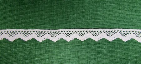 Кружево 113, плетеное, сливки