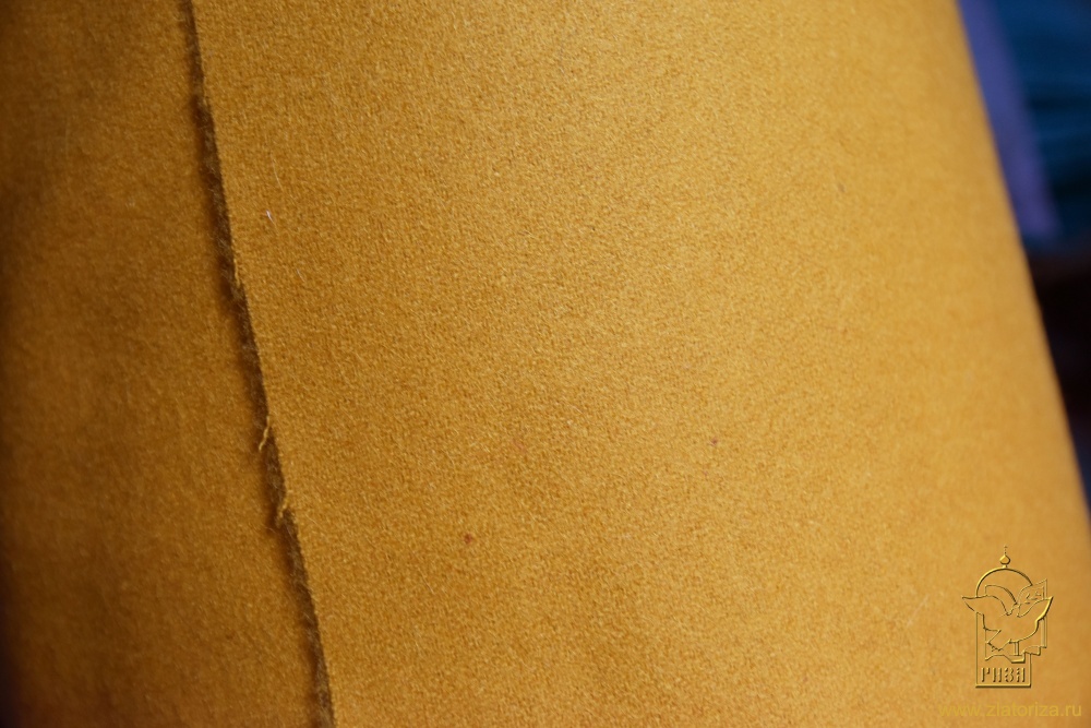 Сукно приборное 2581 желтое, шир. 150, плотность 330 гр/кв. м