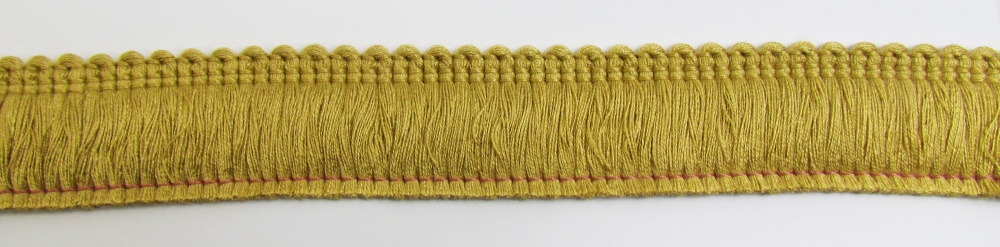 Бахрома цветная №25 охра (золото)