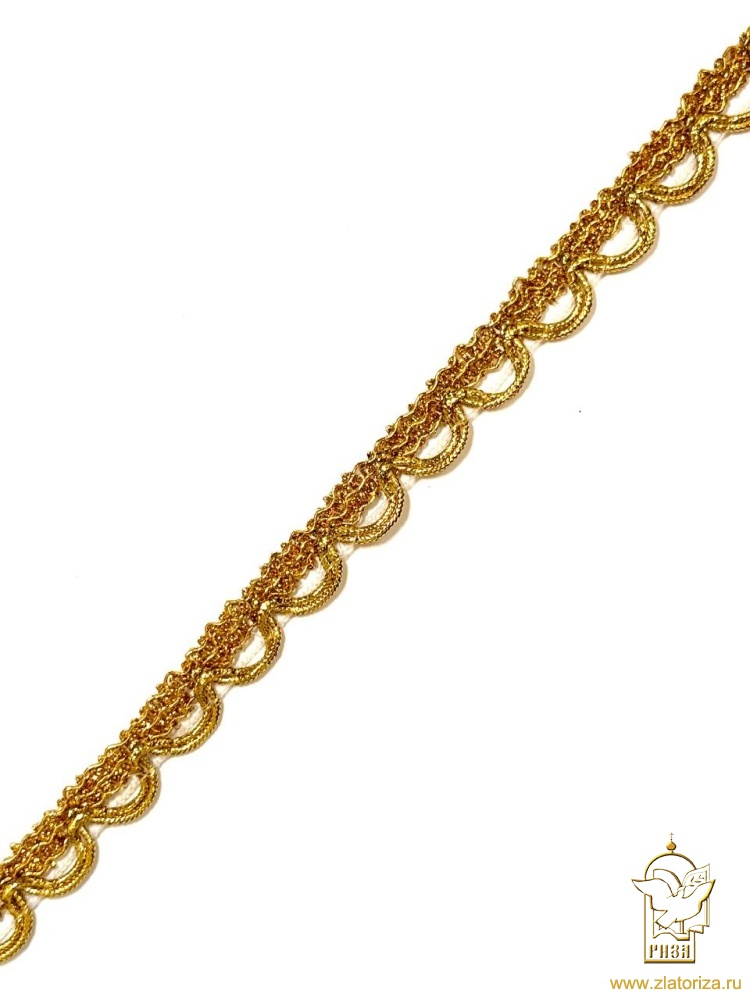 Тесьма золото 24