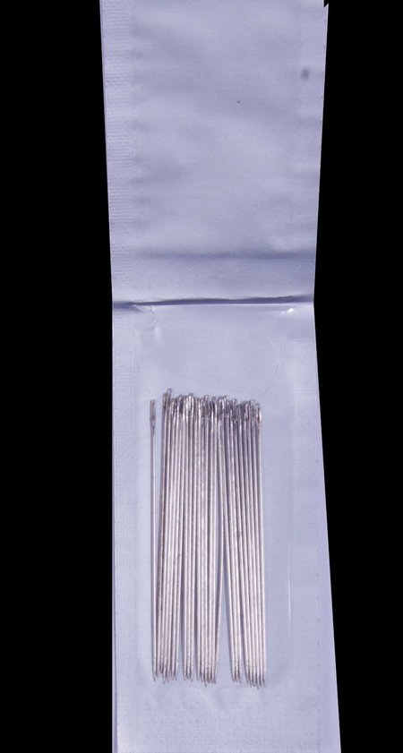 Иглы для бисера № 12, ручные Япония