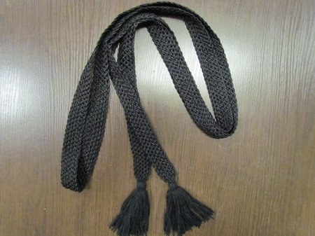 Пояс сутаж, шир. 2 см, длина 1,9 м
