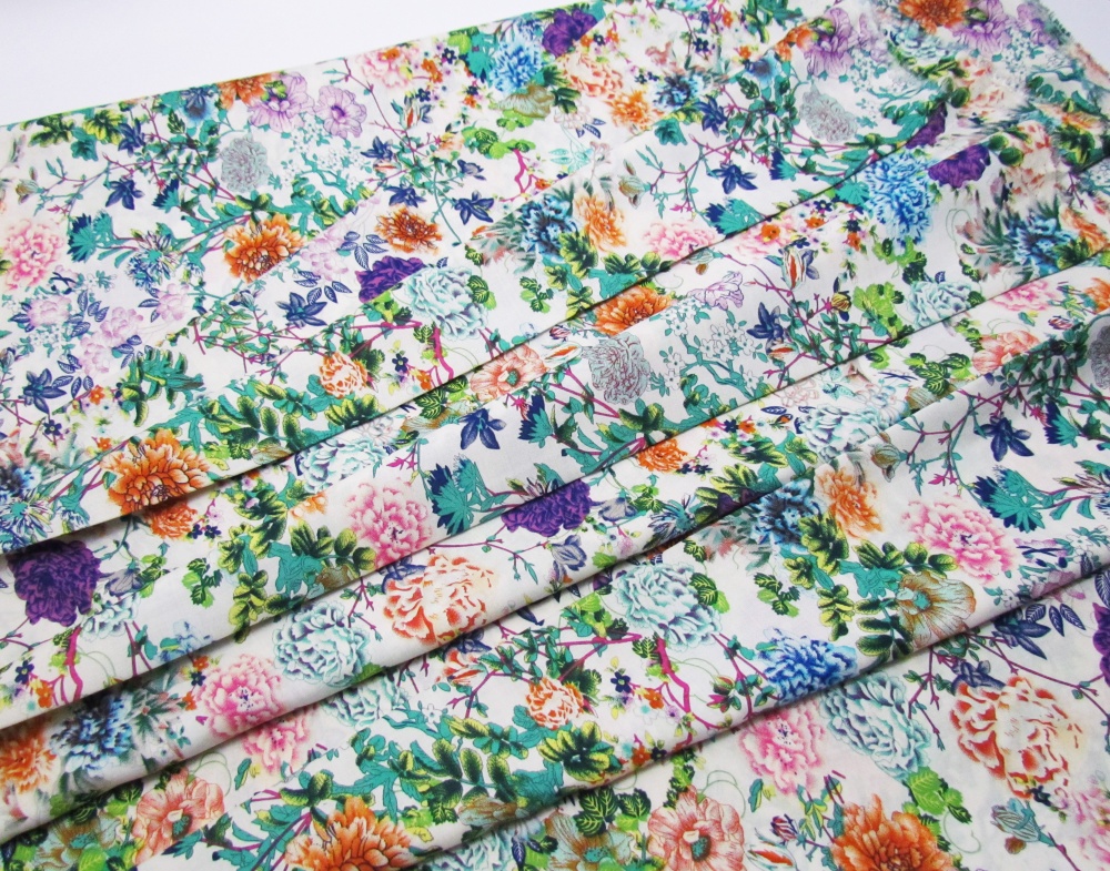 Штапель ЦВЕТОЧКИ 38, шир. 150 см