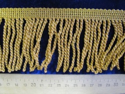 Бахрома золото 17 (веревка, 7 см), арт. Z 1461