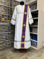 Орарь фиолетовый, шелк Орарь фиолетовый, шелк