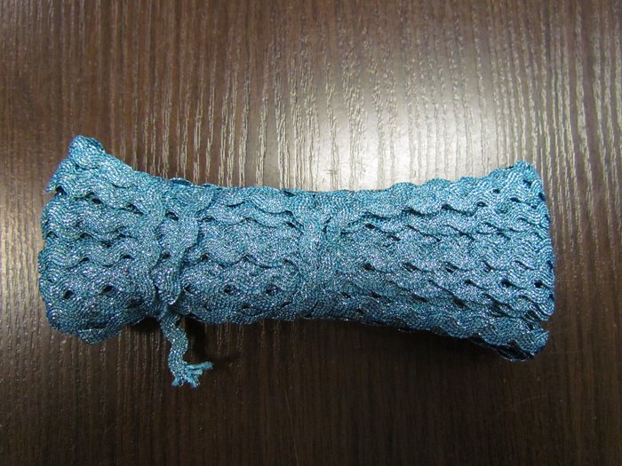 Тесьма ВЬЮНЧИК, цвет - микс с люрексом (моток 20 м)