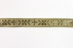 Галун ИНДИЯ ролик золот. шир. 1,2 см
