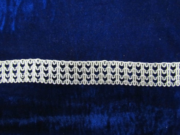 Тесьма серебро 58