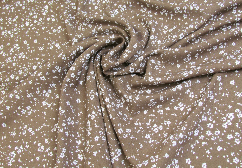 Штапель ЦВЕТОЧКИ 8, шир. 150 см