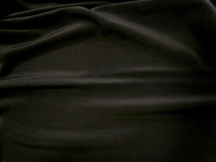 Мокрый шелк ПРЕМИУМ, черный, шир. 170 см, Индонезия