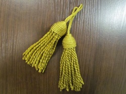 Кисть декоративная № 17Е, золото 11-12 см, арт. 1952, 98805А