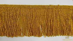 Бахрома золото 69 ТРЯСУЧКА шир. 6,5 см, (8 м в упаковке), арт. 303