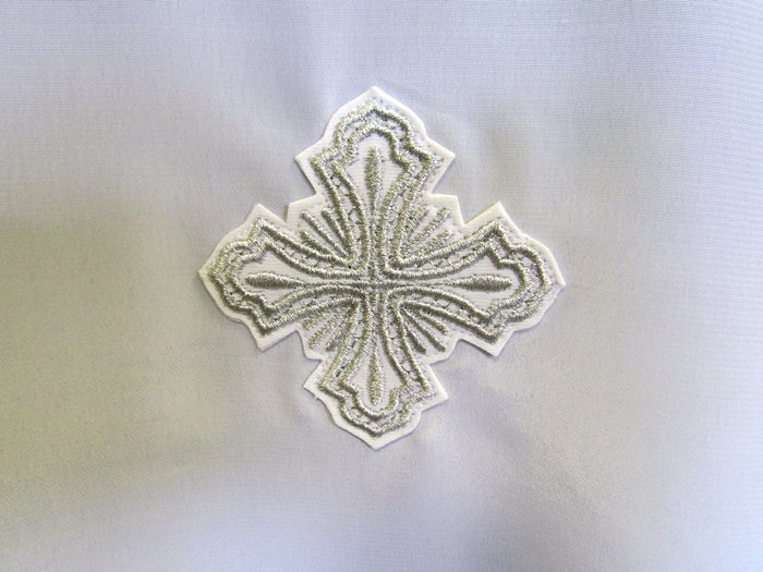 Подризник кашибо, келикреп с галуном или бахромой