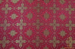 Парча СТАРИННАЯ, красная с золотом, шир. 300 см Парча СТАРИННАЯ, красная с золотом, шир. 300 см