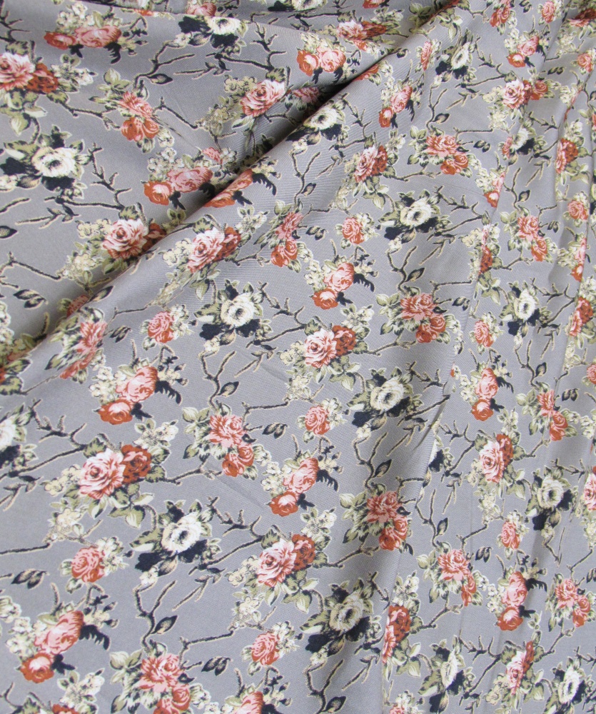 Штапель ЦВЕТОЧКИ 24, шир. 150 см