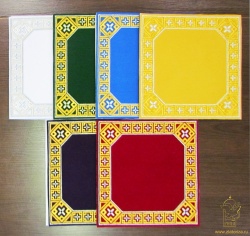 Подкрестье Квадрат 24 х 24 см, замша