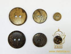 Пуговицы КОКОС 15 мм Пуговицы КОКОС 15 мм