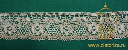 Кружево 162, плетеное, шир. 8 см