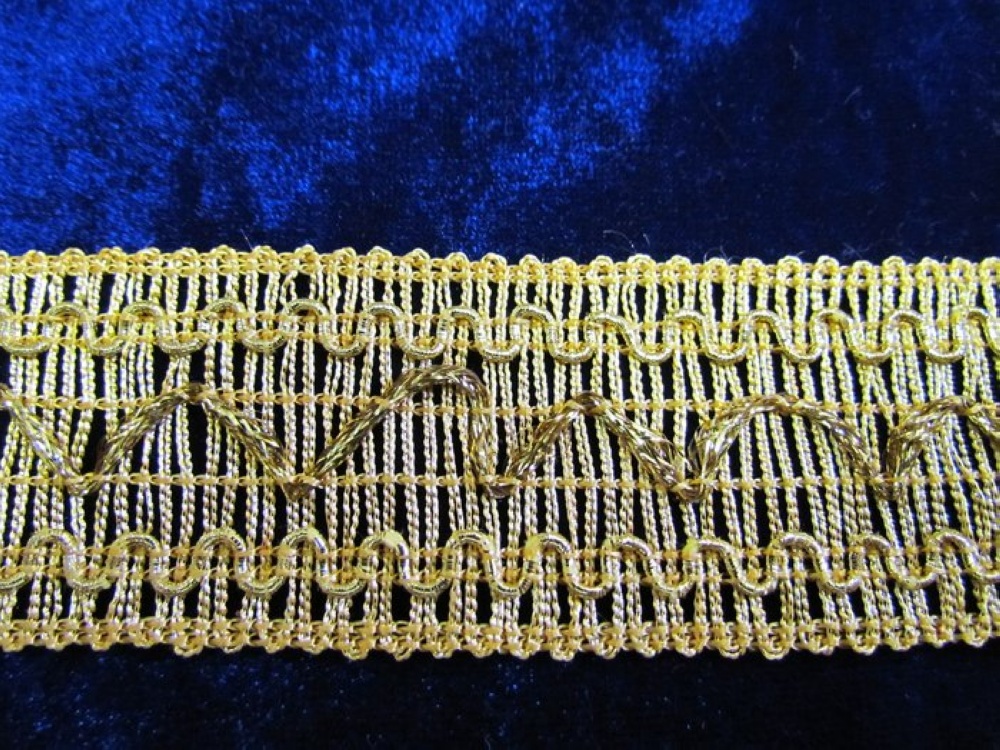 Тесьма золото 16