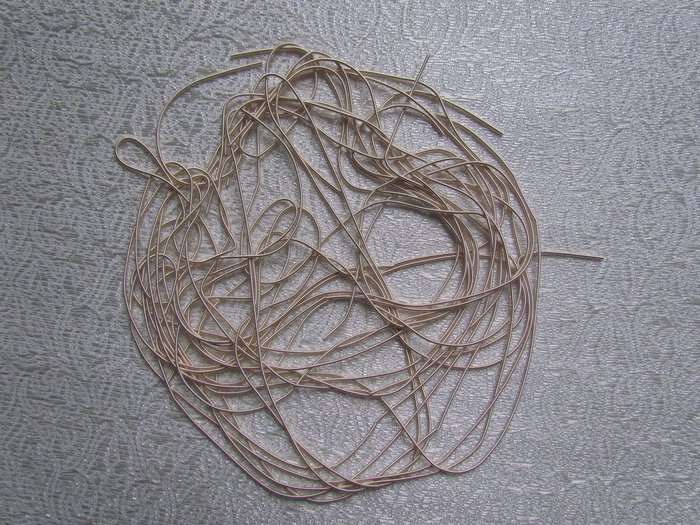 Канитель 37К серебро светлое