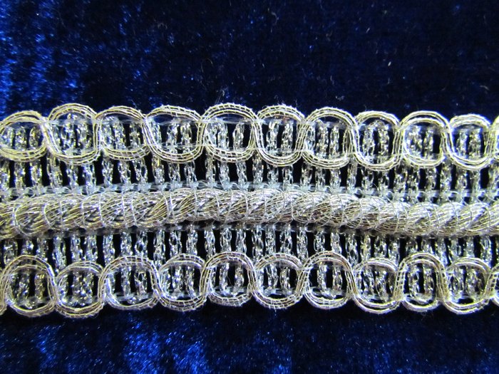 Тесьма серебро 87