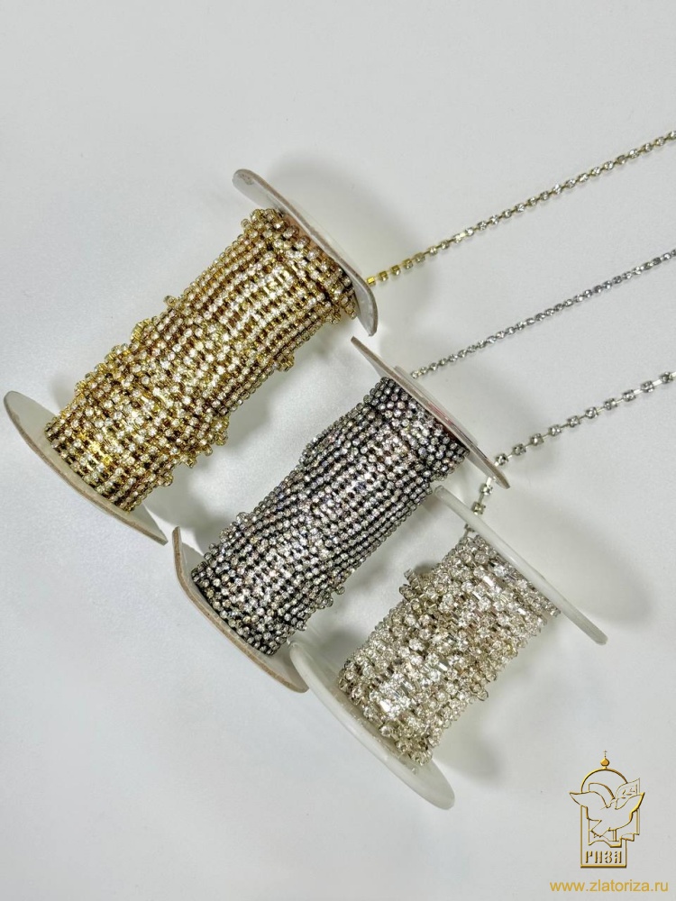 Стразы лента стекло