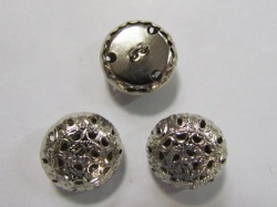 Пуговицы ИДЕАЛ, серебро, металл (100шт. в упак. ) Пуговицы ИДЕАЛ, серебро, металл (100шт. в упак. )