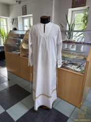 Подризник хлопок, с галуном и бахромой Подризник хлопок, с галуном и бахромой