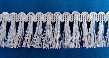 Бахрома серебро 35 арт. 77