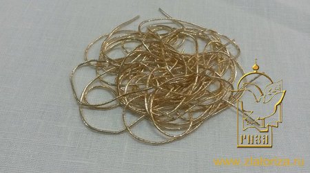 Канитель 57К золото, арт. 888 disco