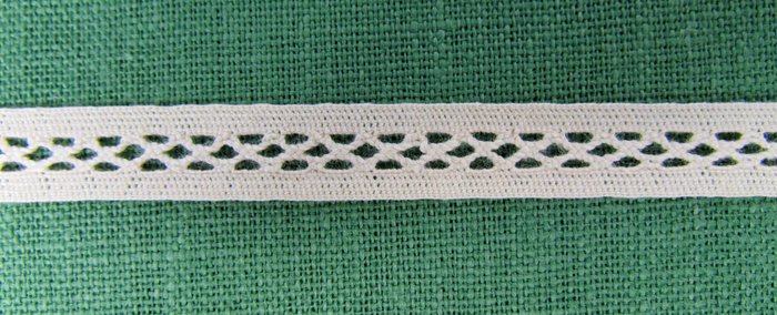 Кружево 115, прошва, беж