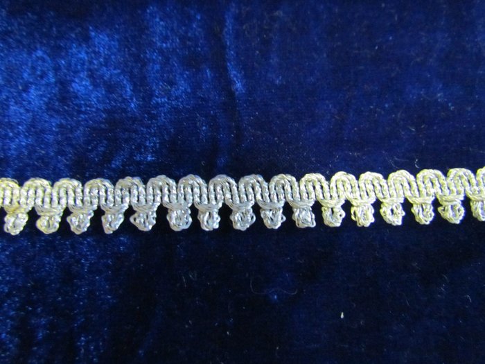 Тесьма серебро 5