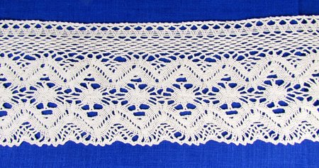 Кружево 49, плетеное