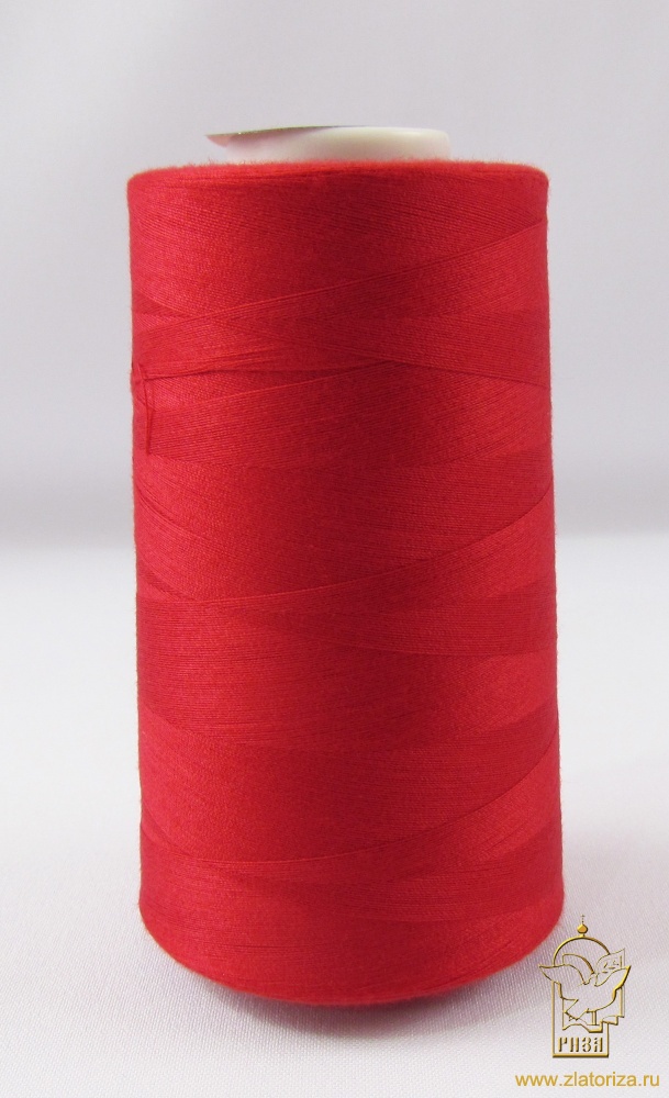 Нитки оверлок 5000 яр. красные