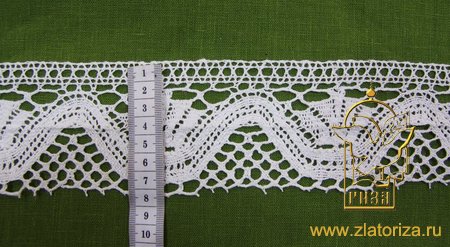 Кружево 8, льняное