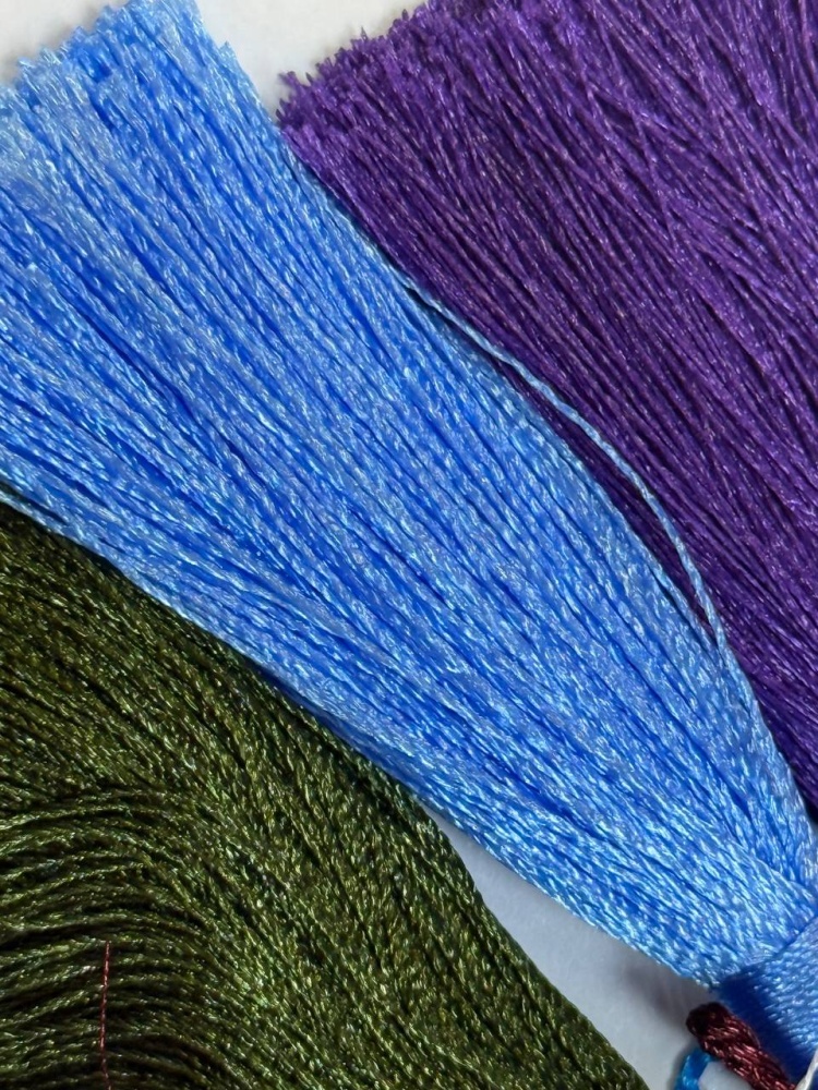 Кисть голубая 6 см