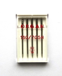 Иглы д/ швейных машин №90 ORGAN, 5 шт. в упаковке