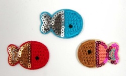 Термоаппликация 23 детская РЫБКА Термоаппликация 23 детская РЫБКА