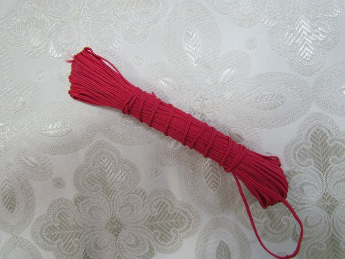 СУТАЖ, шнур, цвет - красный (20 м моток)