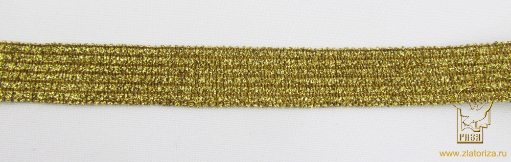 Тесьма золото 17