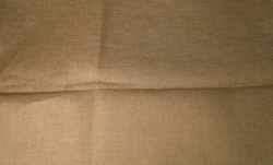 Лен песочный, темный, средний, шир. 150 см, Орша