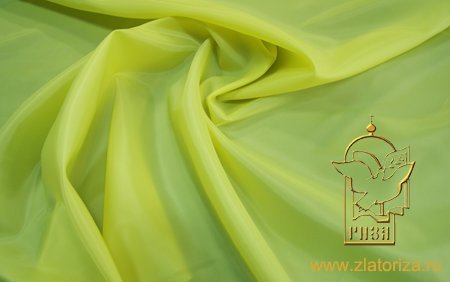 Подкладочная ткань, лимонная, шир. 150 см